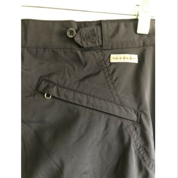 Royal Robbins Pants 8 Black Adjustable Waist & Hem - Picture 7 of 8